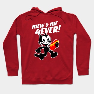 Felix the Cat Valentine's Day candy Hoodie